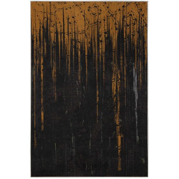 Matto Linento Brantley, 100x150cm, musta/ruskea