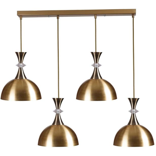 Kattovalaisin Linento Lighting 9020-6, 4-osainen, ø20cm, E27, max. 40W, IP20, kulta