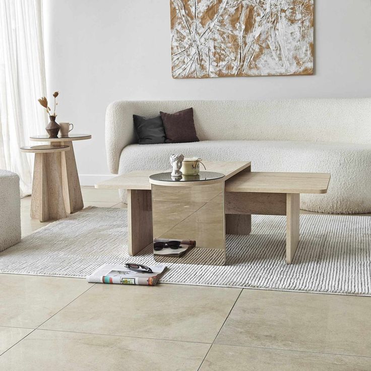 Sarjapöytä Linento Furniture Luna, 4-osainen