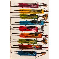 Matto Linento HMNT47, 100x200cm, monivärinen
