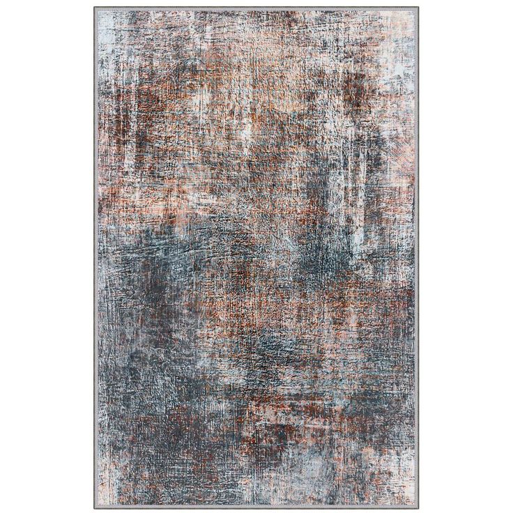 Käytävämatto Linento HMNT169, 80x150cm, ruskea/harmaa