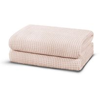 Pyyhe Linento Casual Avenue, vaaleanpunainen, 2kpl, eri kokoja