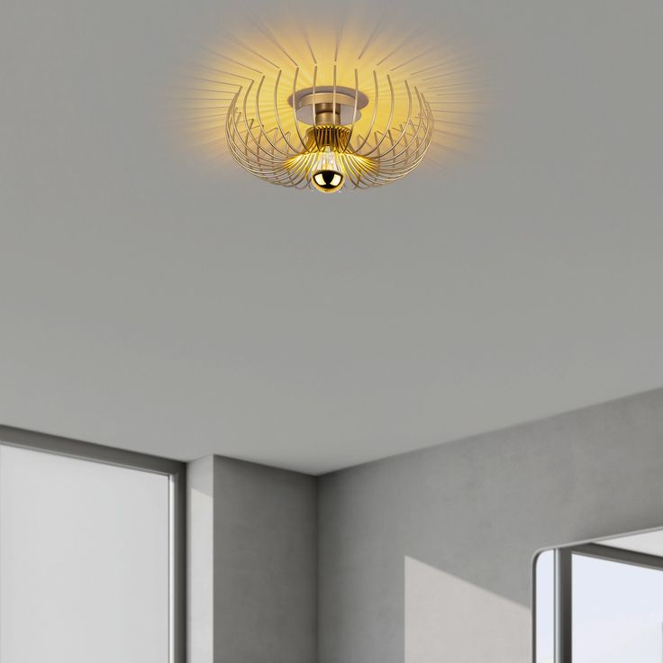 Kattovalaisin Linento Lighting Karsortel, Ø36cm, E27, max. 40W, IP20, kulta