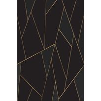Käytävämatto Linento EXFAB321 V2, 100x300cm, musta/kulta