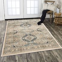 Käytävämatto Linento Els2061, beige, eri kokoja