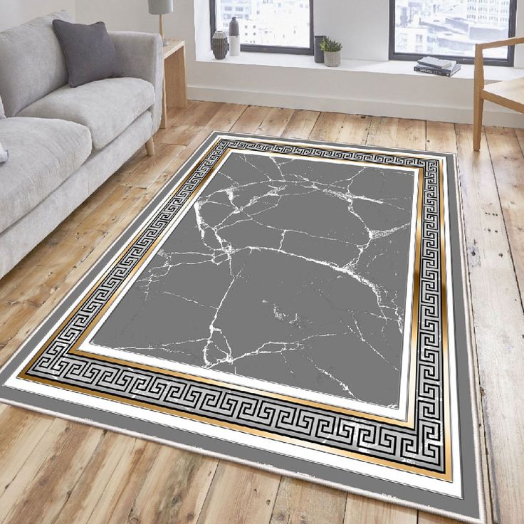 Matto Linento Els2410, 120x180cm, harmaa