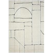 Matto Linento Jung 7183 120x180cm kermanvalkoinen