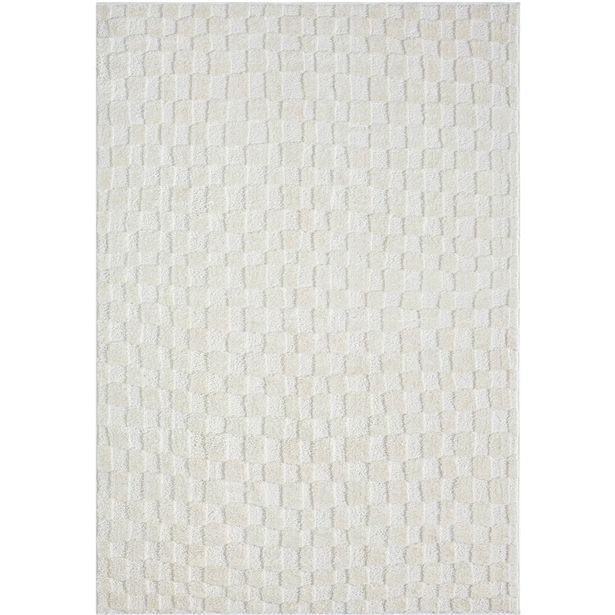 Matto Linento Jung 7184 100x200cm, juutti, kermanvalkoinen