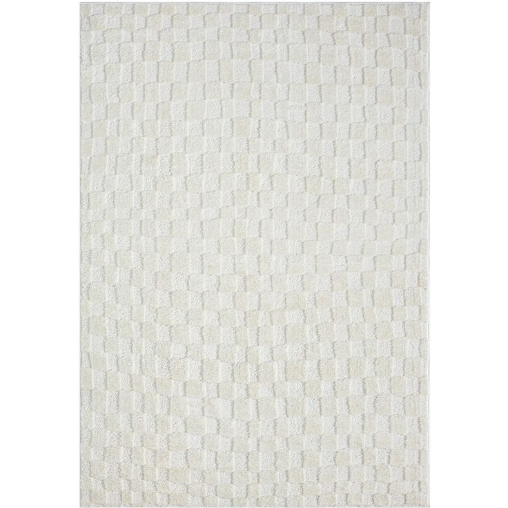 Matto Linento Jung 7184 100x200cm, juutti, kermanvalkoinen