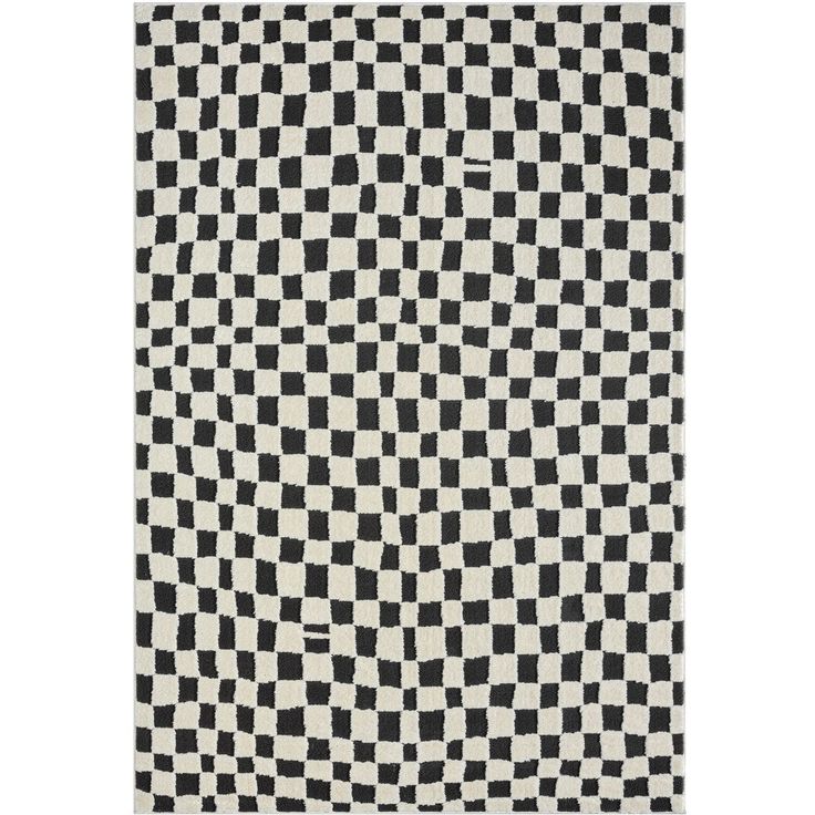 Käytävämatto Linento Jung 7185 80x150cm mustavalkoinen