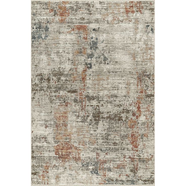 Matto Linento Flora Fl003 120x175cm harmaa/ruskea