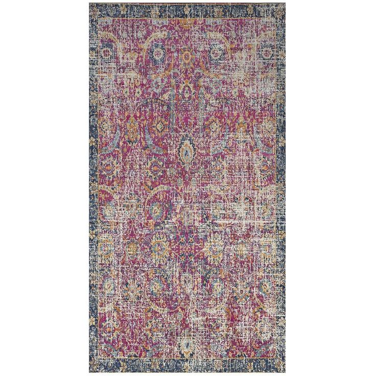 Käytävämatto Linento Woopamuk235, 80x200cm, violetti