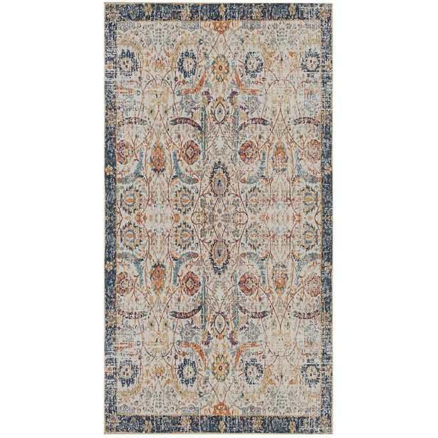 Käytävämatto Linento Woopamuk Luvia 80x200cm beige/oranssi/sininen