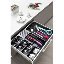 Aterinlaatikko Linento Bite, 50x40x6.5cm, harmaa, Verkkokaupan poistotuote