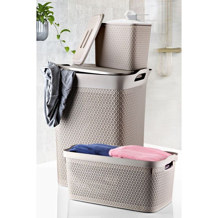 Säilytyskorisetti Linento Furniture SFRBNYST-3, 3kpl, beige