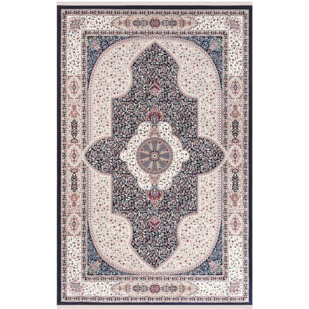 Käytävämatto Linento Amasra 80x300cm tummansininen