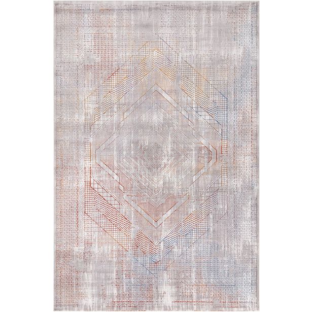 Matto Linento Paradise M081B sininen/oranssi/beige, eri kokoja