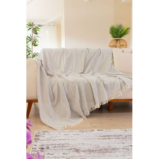 Sohvan päällinen Linento Woven Cozy, 170x200cm, eri värejä