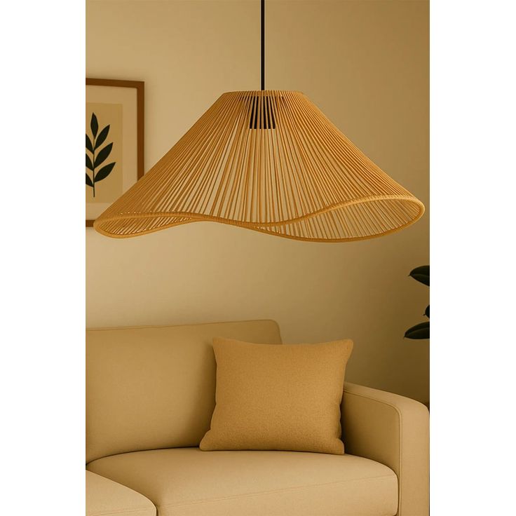 Riippuvalaisin Linento Lighting BK086, ø45cm, E27, max. 40W, IP20, oranssi