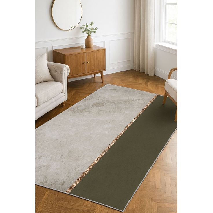 Käytävämatto Linento HM-CRP25-7, 80x140cm, harmaa