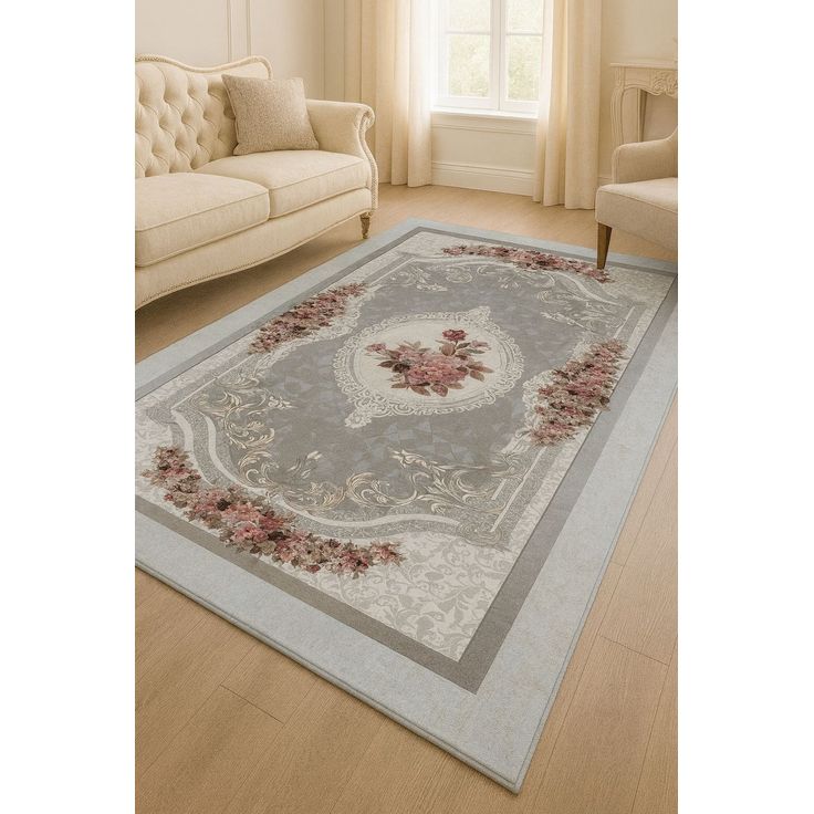 Matto Linento HM-CRP25-23, 160x230cm, harmaa