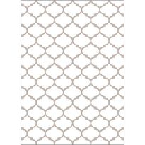 Käytävämatto Linento Wookece304, 80x150cm, valkoinen/beige