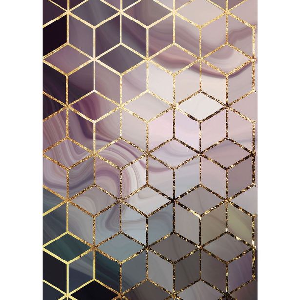Käytävämatto Linento Wookece320, 80x150cm, violetti