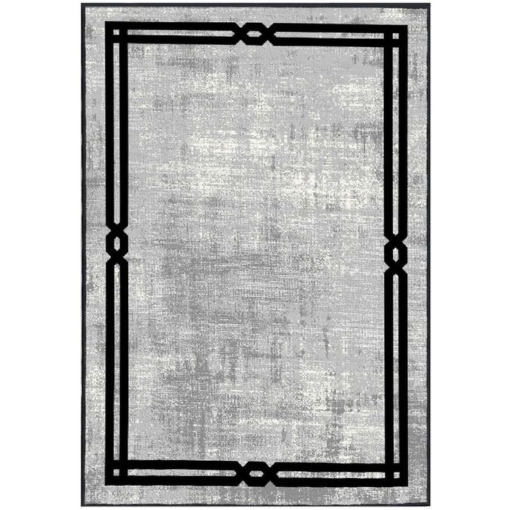 Käytävämatto Linento EEXFAB800, 80x150cm, harmaa/musta