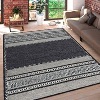 Kynnysmatto Linento Woosonil132, 50x80cm, valkoinen/harmaa