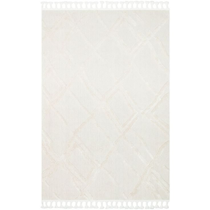 Matto Linento Dal, 160x230cm, valkoinen