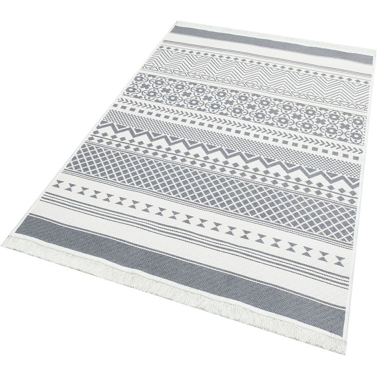 Käytävämatto Linento Arttu 80x150cm harmaa/valkoinen