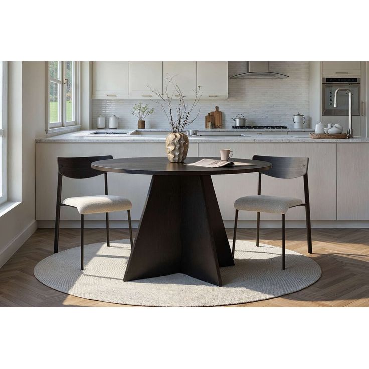Pyöreä ruokapöytä Linento Furniture Virella, Ø120cm