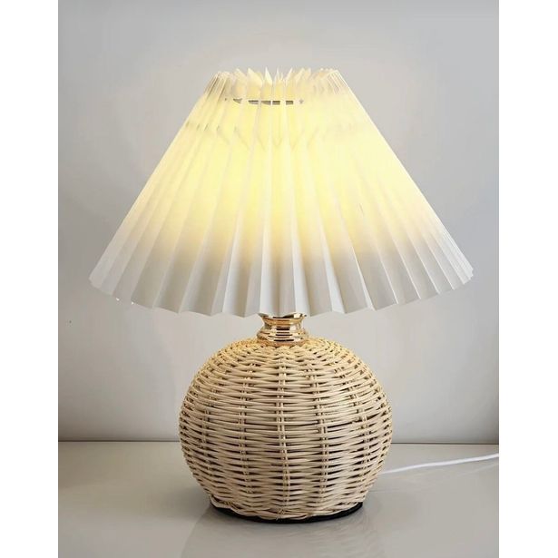 Pöytävalaisin Linento Lighting BRZ-343412, ø10-22cm, E27, max. 40W, IP20, kerma/beige