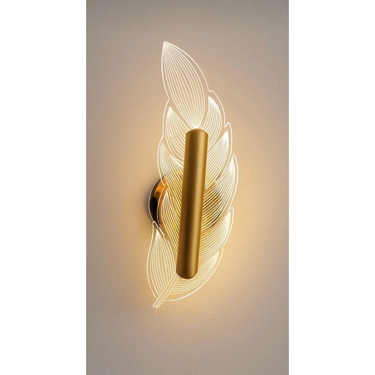 LED-seinävalaisin Linento Lighting BRZ-343409, IP20, 4000K, kulta