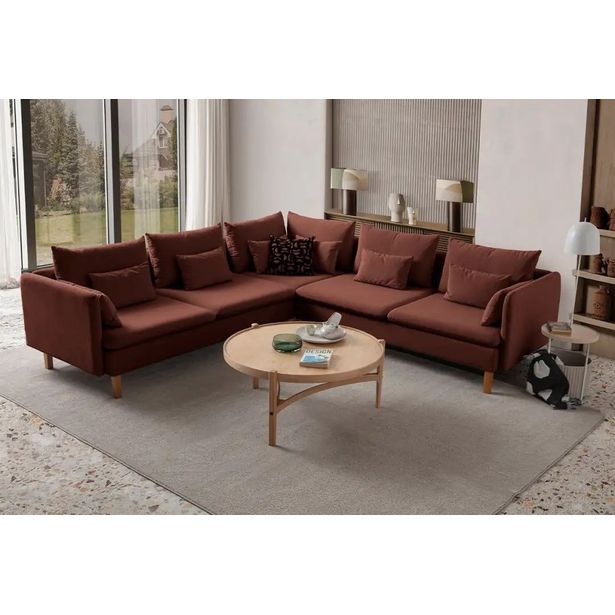 Kulmasohva Linento Furniture Flexy L, 5-istuttava