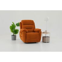 Mekanismituoli Linento Furniture Comfort Manuel, punertava oranssi, Verkkokaupan poistotuote