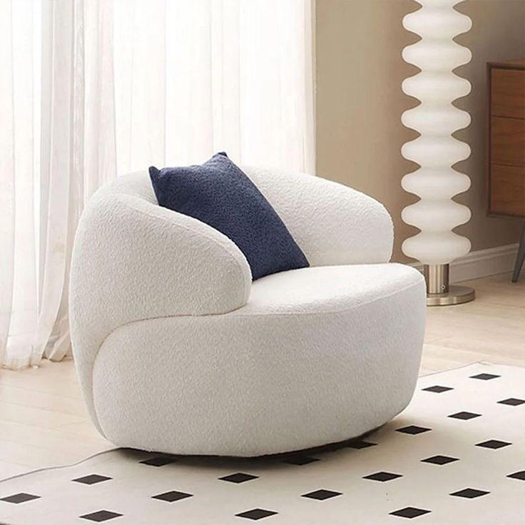 Lepotuoli Linento Furniture Venedik, valkoinen