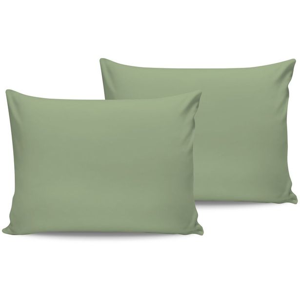 Tyynyliina Linento Light Green, 50x80cm, 2kpl, vaaleanvihreä