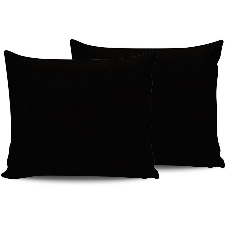 Tyynyliina Linento Black, 50x80cm, 2kpl, musta
