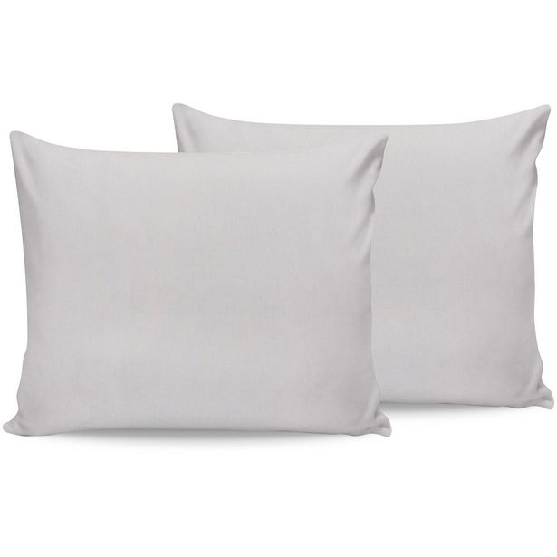 Tyynyliina Linento Grey, 50x80cm, 2kpl, harmaa