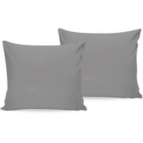 Tyynyliina Linento Dark Grey, 50x80cm, 2kpl, tummanharmaa