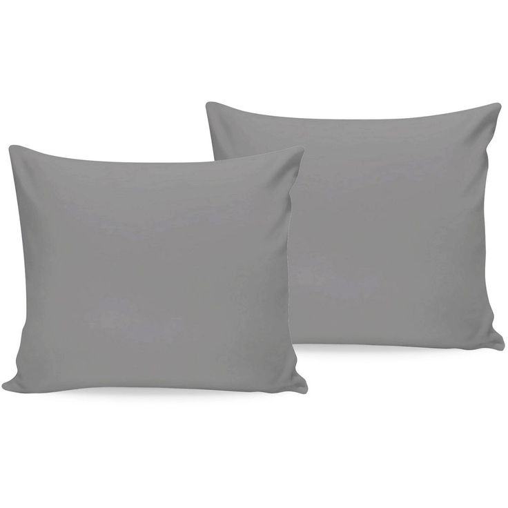 Tyynyliina Linento Dark Grey, 50x80cm, 2kpl, tummanharmaa