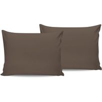 Tyynyliina Linento Brown, 50x80cm, 2kpl, ruskea