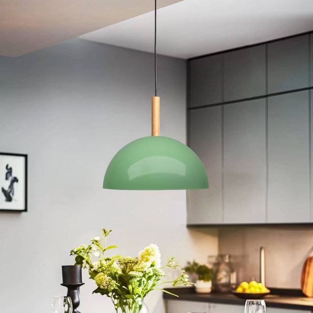 Riippuvalaisin Linento Lighting 241896, ø25cm, E27, max. 40W, IP20, minttu