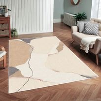 Kynnysmatto Linento WOOBTNY0203, 50x80cm, kerma