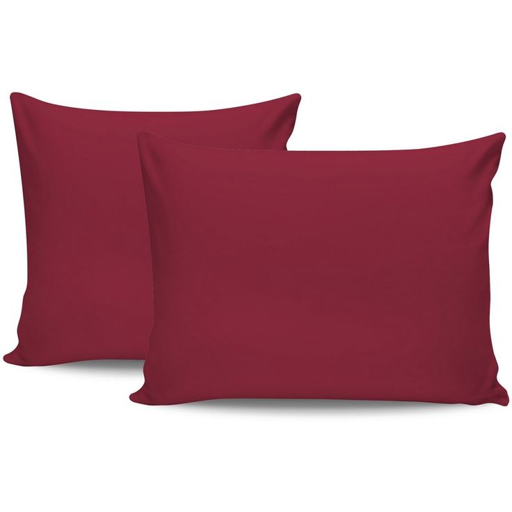 Tyynyliina Linento Tonne Rosse, 50x80cm, 2kpl, viininpunainen