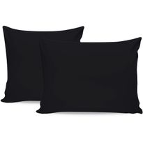 Tyynyliina Linento Tonne Grise, 50x80cm, 2kpl, musta