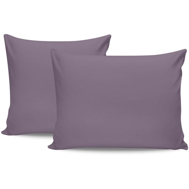 Tyynyliina Linento Tonne Mixte, 50x80cm, 2kpl, himmeä roosa