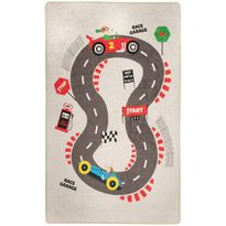 Lastenhuoneen matto Linento Game, 140x190cm, beige