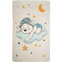 Lastenhuoneen matto Linento Sleep 140x190cm luonnonvalkoinen